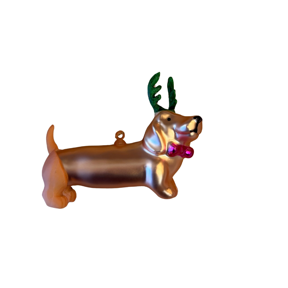 Weihnachtskugel "Dackel"