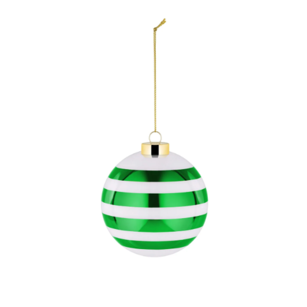 Weihnachtskugel "Delight" - Stripe