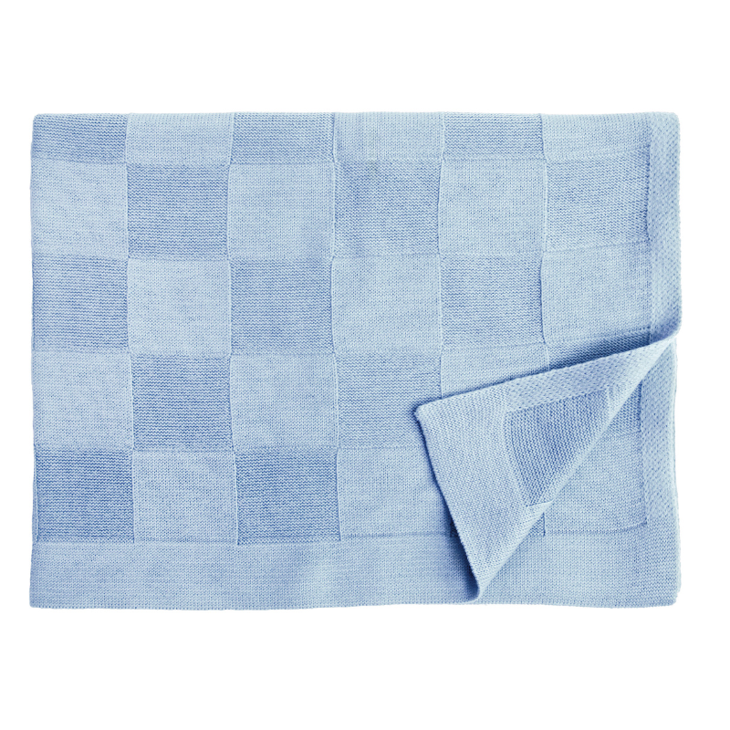 Cotto Wohnen Eagle Products Babydecke Moritz Blau