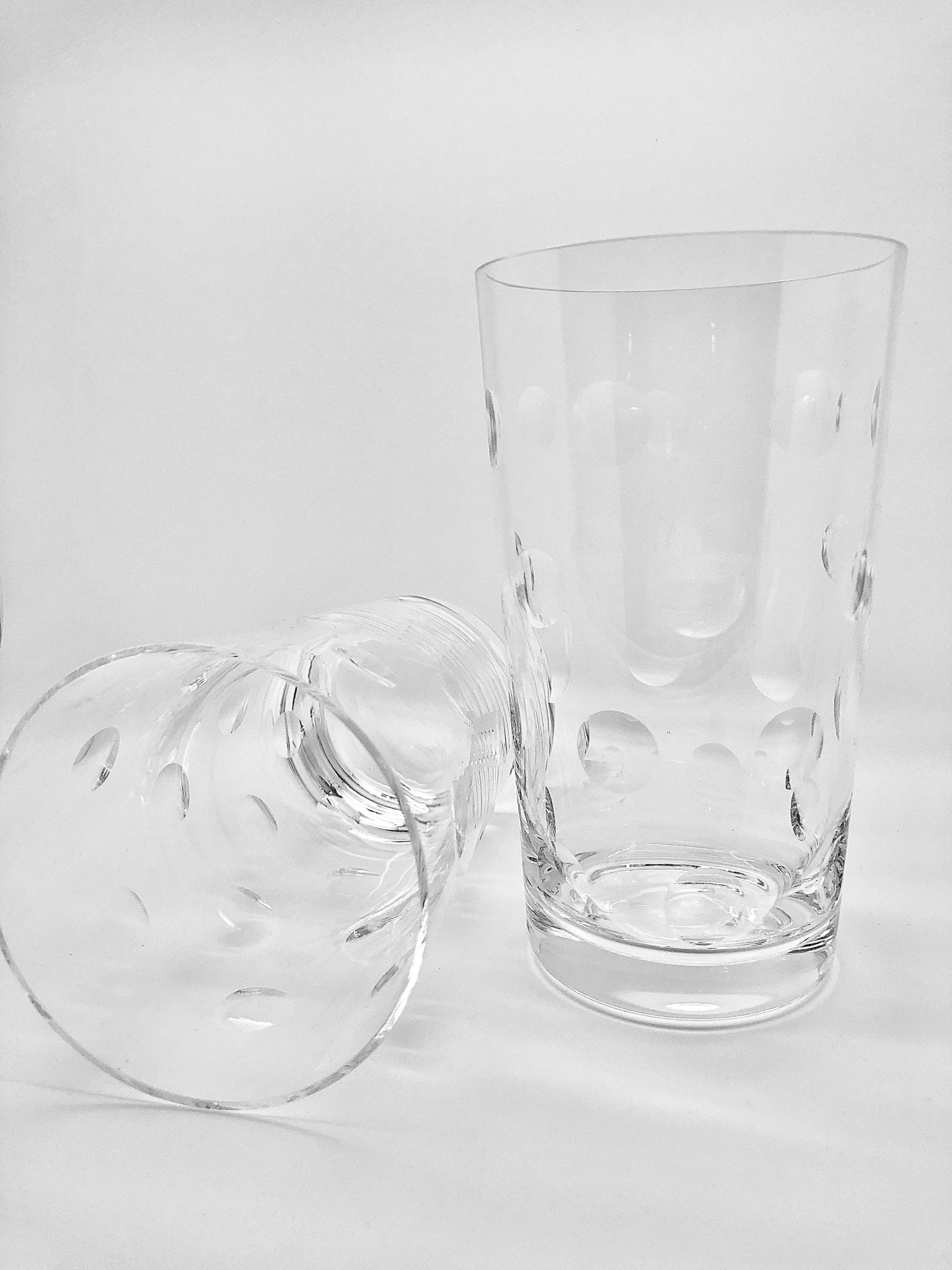 Dubbeglas 0,5 Liter mundgeblasen, handgeschliffen, ungeeicht - Cotto Wohnaccessoires Mannheim